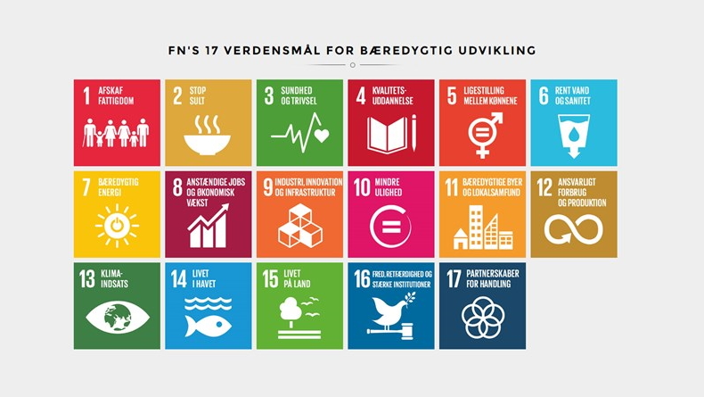 Foto: FN's 17 verdensmål