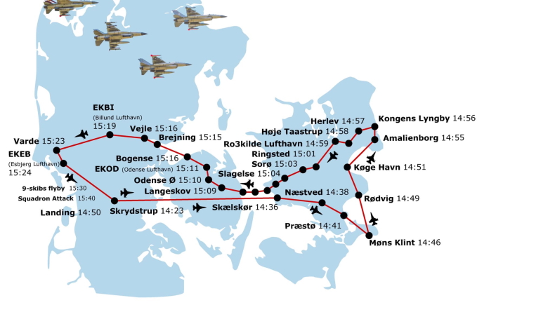 Grafik: Fighter Wing Skrydstrup